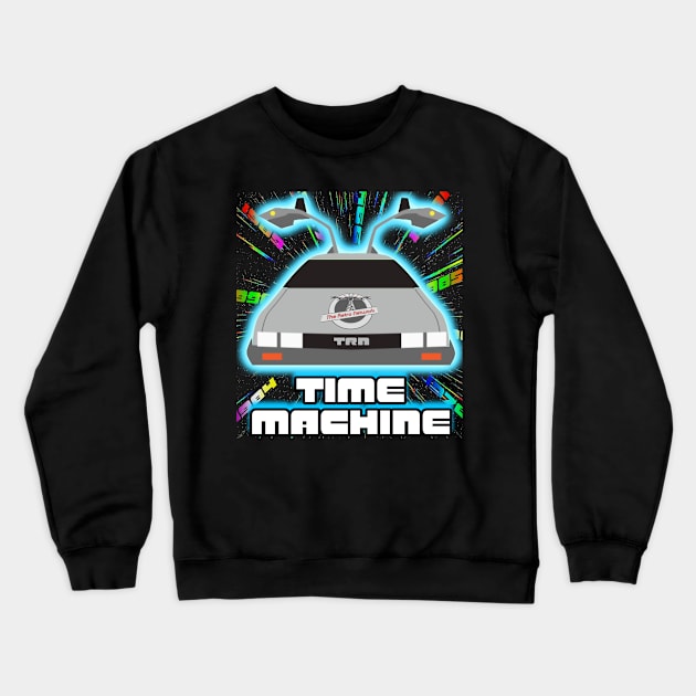 TRN Time Machine Crewneck Sweatshirt by The Retro Network